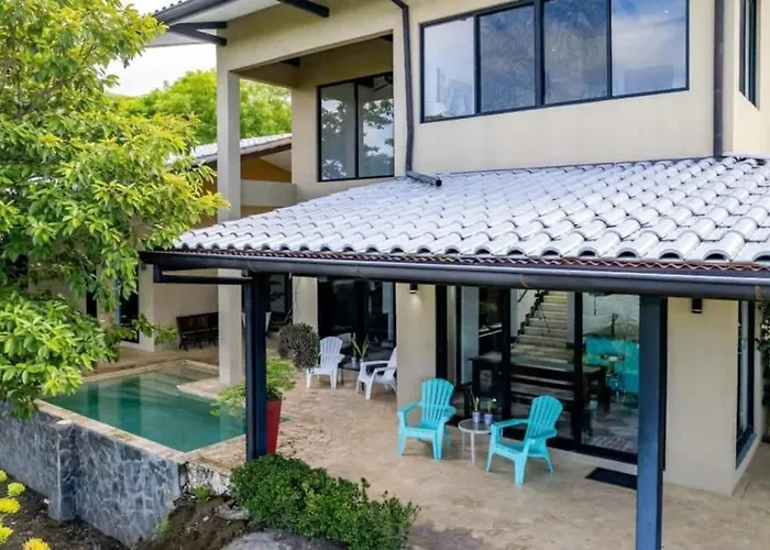 Nostalgic Retro On Luxurious Lot With A Private Infinity Pool And Ocean Views Santa Cruz (Guanacaste)